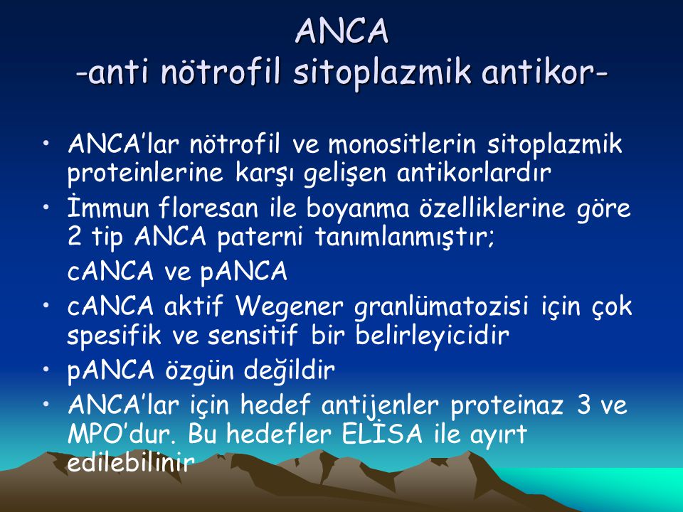 ANCA Testi Fiyatları 2023 | İstanbul Laboratuvarları